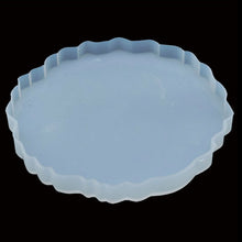 Load image into Gallery viewer, Resin Silicone Mould Round Agate Zig Zag 8 Inch