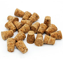 Load image into Gallery viewer, Glass Bottle Cork Stopper 19mm 20pcs Set