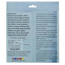 Load image into Gallery viewer, Decoupage Paper 12 X 12 Inch World Wonders