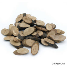 Load image into Gallery viewer, Ovel Wood Plate 1inch Small 50GM Pkd