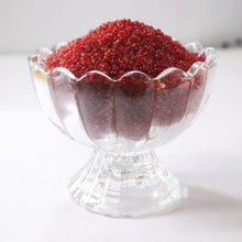 Load image into Gallery viewer, Sugar Glass Beads RED - 20Grams