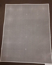 Load image into Gallery viewer, Plastic Cross Stitch Canvas Sheet/size 12.5X10 Inches Embroidery Thread