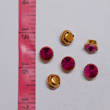 Load image into Gallery viewer, Round Shape Crystal Stone/Kundan 8mm (5 Piece)