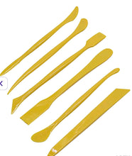 Load image into Gallery viewer, Clay Tool - 6Pcs Yellow Handle