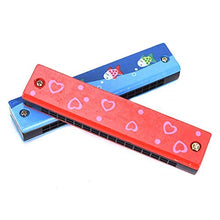 Load image into Gallery viewer, Wooden Mouth Organ -Musical Instruments Cartoon Pattern Wood Mouth Organ