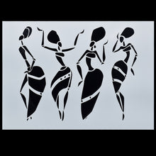 Load image into Gallery viewer, Stencil Plastic A5 (6 Designs)