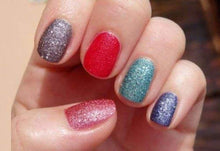 Load image into Gallery viewer, Glitter Powder And Art Decoration Set Of 12 For Nail Craft Work & Aari Work Tools