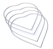 Load image into Gallery viewer, Heart Shape Ring craftwork/Metal Rings for Dream Catchers/Steel Ring for Crafts