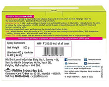 Load image into Gallery viewer, Fevicryl Mouldit 800Grams Fabric Glue & Adhesives