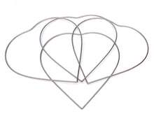 Load image into Gallery viewer, Heart Shape Ring craftwork/Metal Rings for Dream Catchers/Steel Ring for Crafts