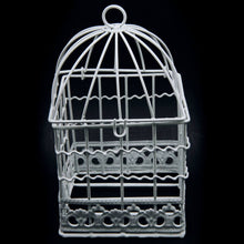 Load image into Gallery viewer, Bird Metal Cage (Set 3pcs) Square Plane With Wall Hanging