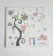 Load image into Gallery viewer, Decoupage Paper Napkin Tissue/ Decoupage Tissue for Art & Craft work RANDOM DESIGN