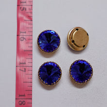 Load image into Gallery viewer, Round Shape Crystal Stone/Kundan 18mm (5 Piece)