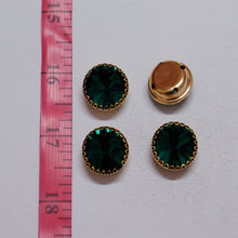 Load image into Gallery viewer, Round Shape Crystal Stone/Kundan 18mm (5 Piece)