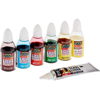 Load image into Gallery viewer, Camel Glass Colors/camel Water Based Color - 10Ml Each 6 Shades Fabric Glue & Adhesives