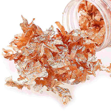 Load image into Gallery viewer, Gilding Flakes small Bottle- Rose Gold