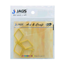 Load image into Gallery viewer, Pendant Earrings For Resin Art Rhombus Shape Bezels Pack of 4