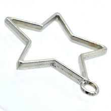 Load image into Gallery viewer, Pendant Earrings For Resin Art Star Shape Bezels Pack of 4