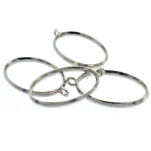 Load image into Gallery viewer, Pendant Earrings For Resin Art Oval Shape Bezels Pack of 4