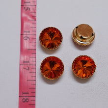 Load image into Gallery viewer, Round Shape Crystal Stone/Kundan 18mm (5 Piece)
