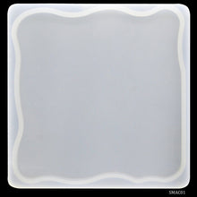 Load image into Gallery viewer, Silicone Mould Agate Coaster Square