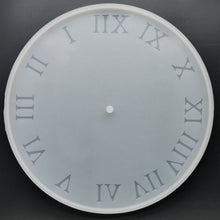 Load image into Gallery viewer, Resin Silicone Mould Roman Number Clock 10 Inch