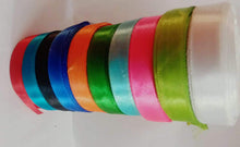 Load image into Gallery viewer, Satin Ribbon 1Inches Width Used In Gift Packaging Decorations Art & Carft Dresses White Embroidery