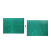 Load image into Gallery viewer, A2 Cutting Mat- Double Sided Flexible Cutting Mat, A2 Size (24 X 18 inch), with Marked Pattern and Grids (Green)