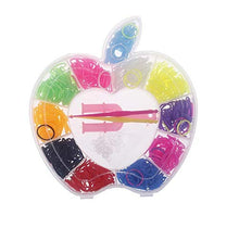 Load image into Gallery viewer, Rainbow Color DIY Loom Band Kit (Apple Shape)
