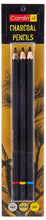 Load image into Gallery viewer, Camlin Kokuyo Medium/soft/hard Charcoal Pencils Tracing Pencil