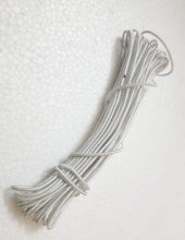 Load image into Gallery viewer, Piping Elastic For Clothes & Shitrs/Long White Heavy Stretch High Elasticity Woven Elastic Bands for Sewing