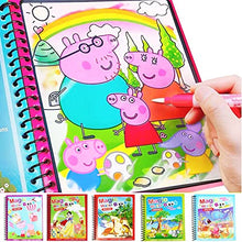 Load image into Gallery viewer, Magic Water Color Book , Set of 1 Book and 1 Pen