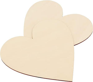 heart Shape Pine MDF Boards for Art and Craft
