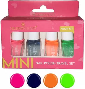 Nail Polish Neon Kit  (Pack of 4)