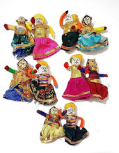 Load image into Gallery viewer, Rajasthani Puppet Couple Dolls
