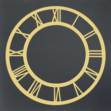 Load image into Gallery viewer, Acrylic Clock Frame Roman Nos Gold 8Inch
