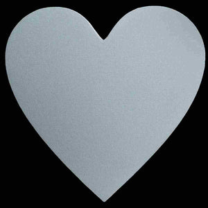 HEART Shaped Mini Canvas Board Artist Quality - 8 Inch