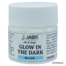 Load image into Gallery viewer, Glow In The Dark Powder  25gsm - Blue
