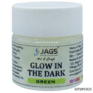 Glow In The Dark Powder  25gsm - GREEN