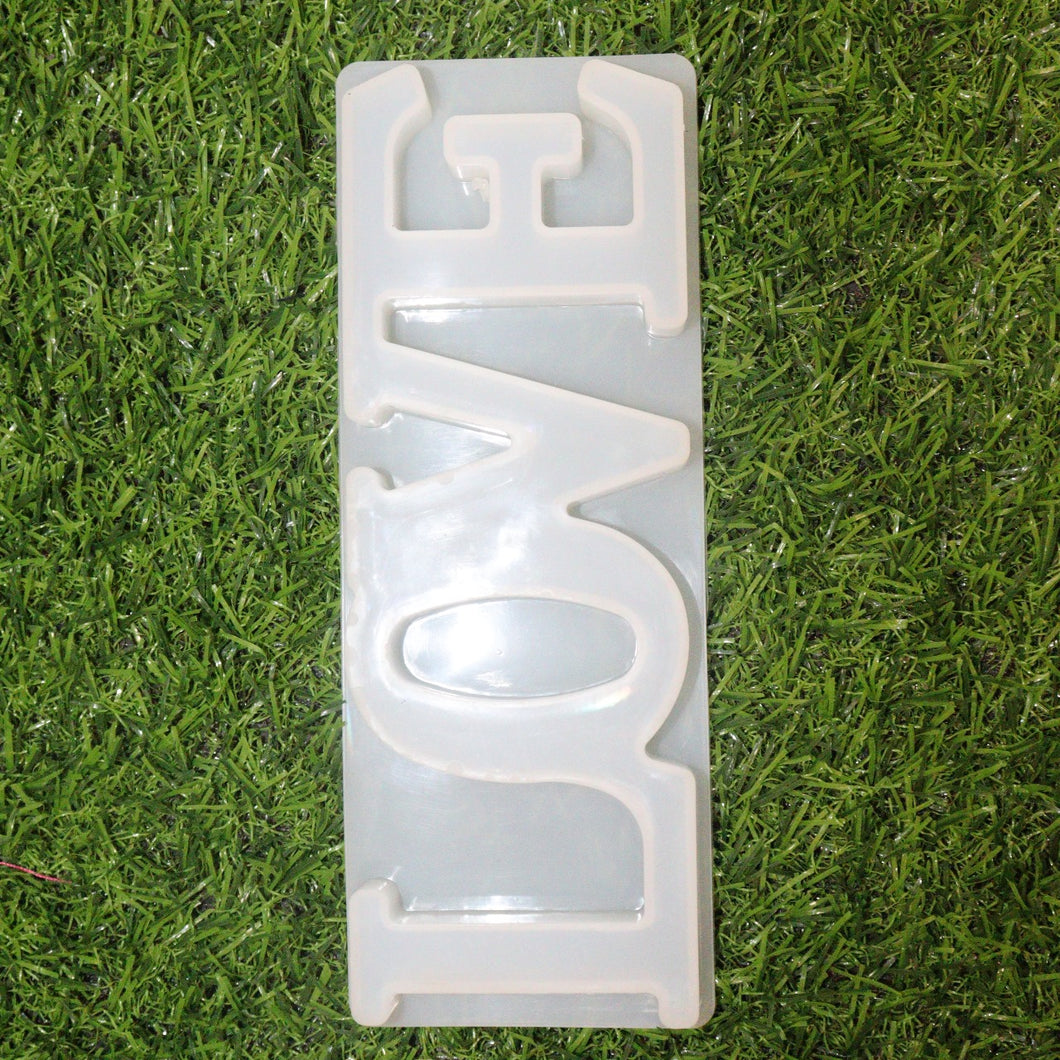 Resin Silicone Mould LOVE