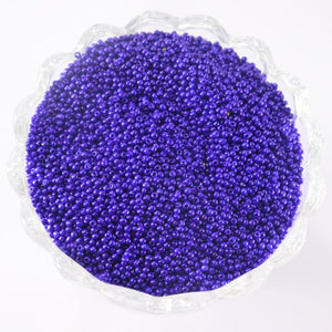 Sugar Beads Dark Blue  - 20Grams