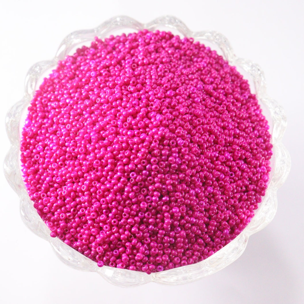 Sugar Beads Rani Pink -  - 20Grams