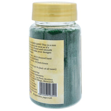 Load image into Gallery viewer, Coloured Sand 160Gms Dark Green

