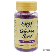 Load image into Gallery viewer, Coloured Sand 160Gms Dark Magenta
