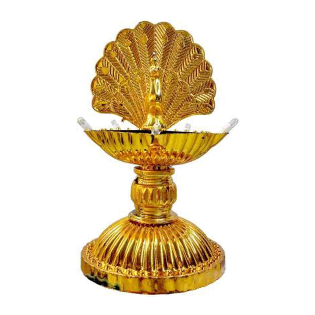 Peacock 1 Steps Light /Plastic Eco-Friendly, Smokeless and Flame-Less