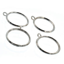 Load image into Gallery viewer, Diy Metal Imitation 4Pcs Silver Round Small
