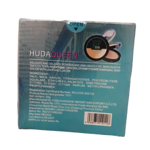 HUDA QUEEN fit skin + Matte Poreless compact powder for womens