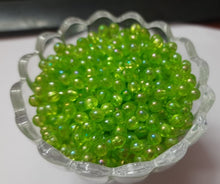 Load image into Gallery viewer, Transparent Beads- 6mm Light Green

