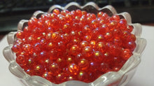 Load image into Gallery viewer, Transparent Beads- 6mm Red
