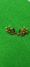 Load image into Gallery viewer, Antique Metal Stud- 1 Pair Model 12
